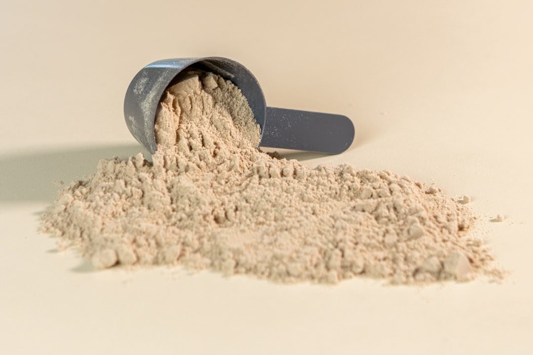 Complément alimentaire en poudre avec doseur